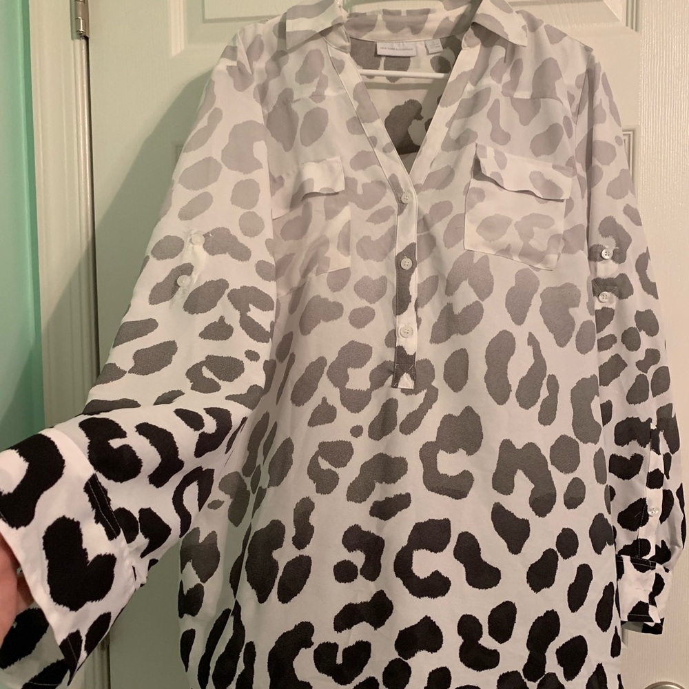 NY&C leopard shirt